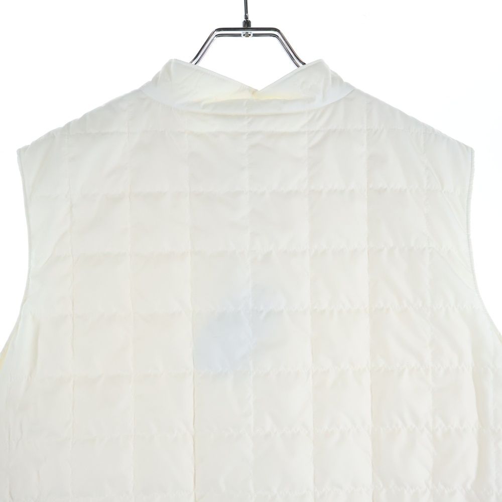 LEONARD レオナール 保温 花柄 スタンドカラー キルティング 中綿ベスト LEONARD レオナール 保温 花柄 スタンドカラー キルティング 中綿