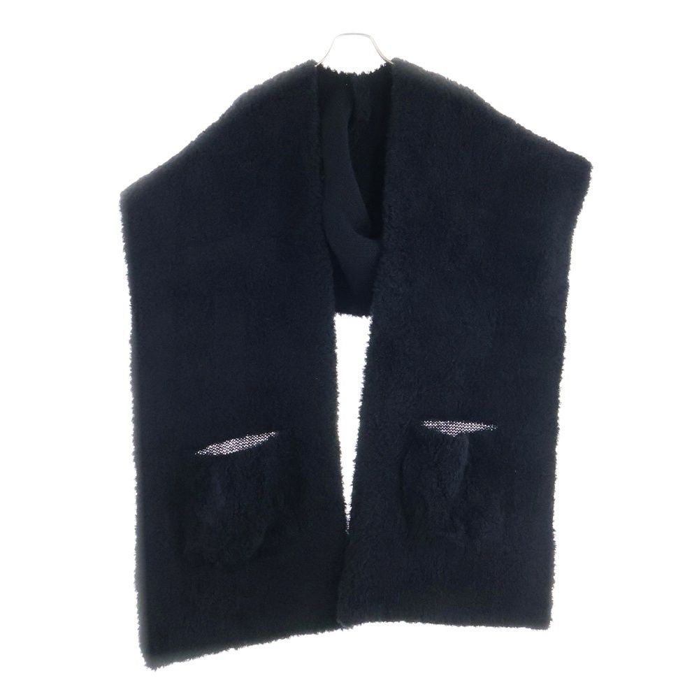 JUNYA COMME des GARCONS ジュンヤワタナベ コムデギャルソン 23 AW ウール マフラー ブラック レディース JL N 010