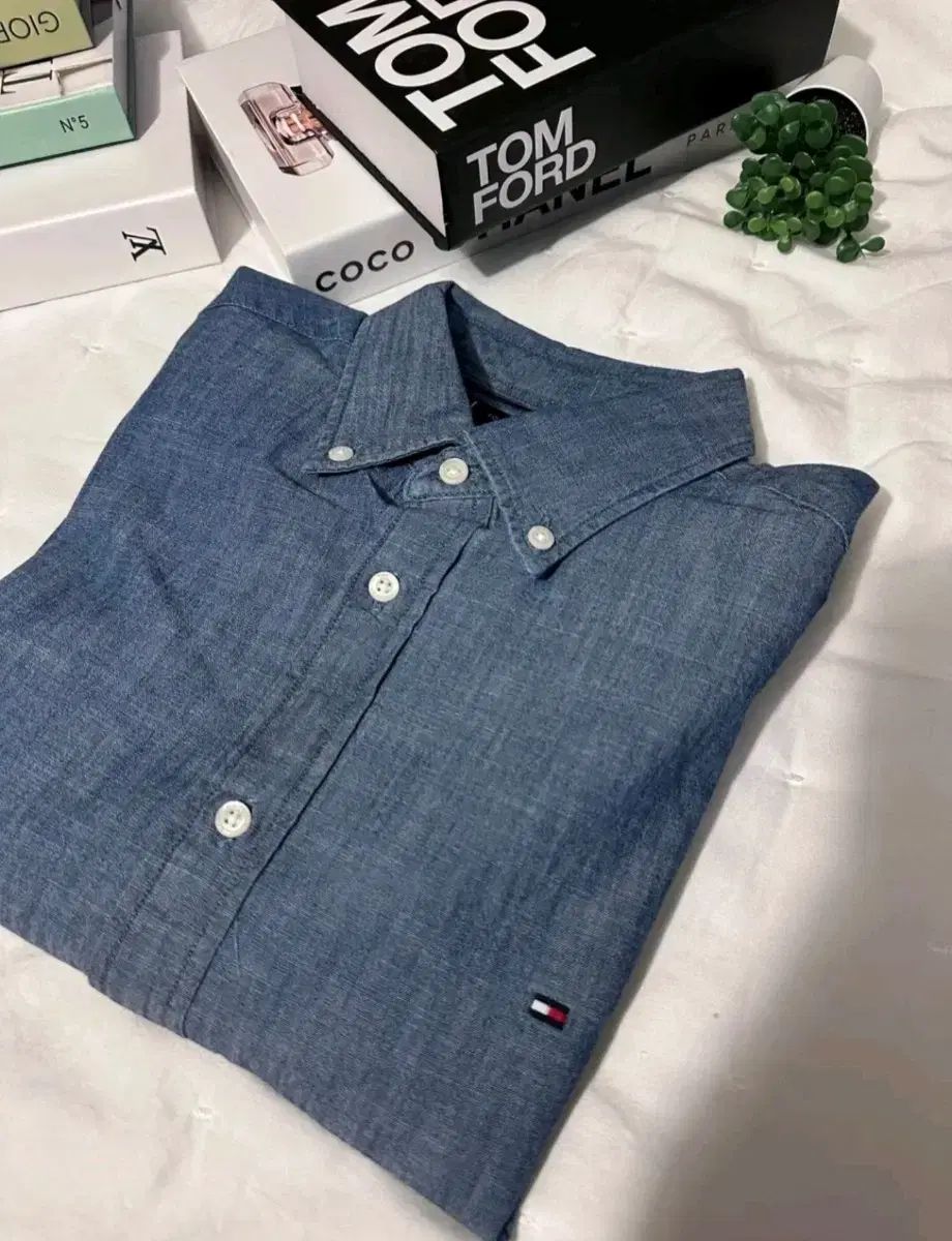 トミーヒルフィガー デニム シャツ XL 110