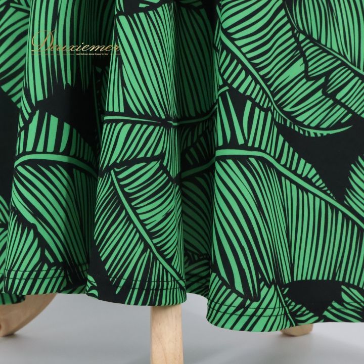 フラダンス 衣装 ワンピース ドレス アロハスタンダード ブラック系