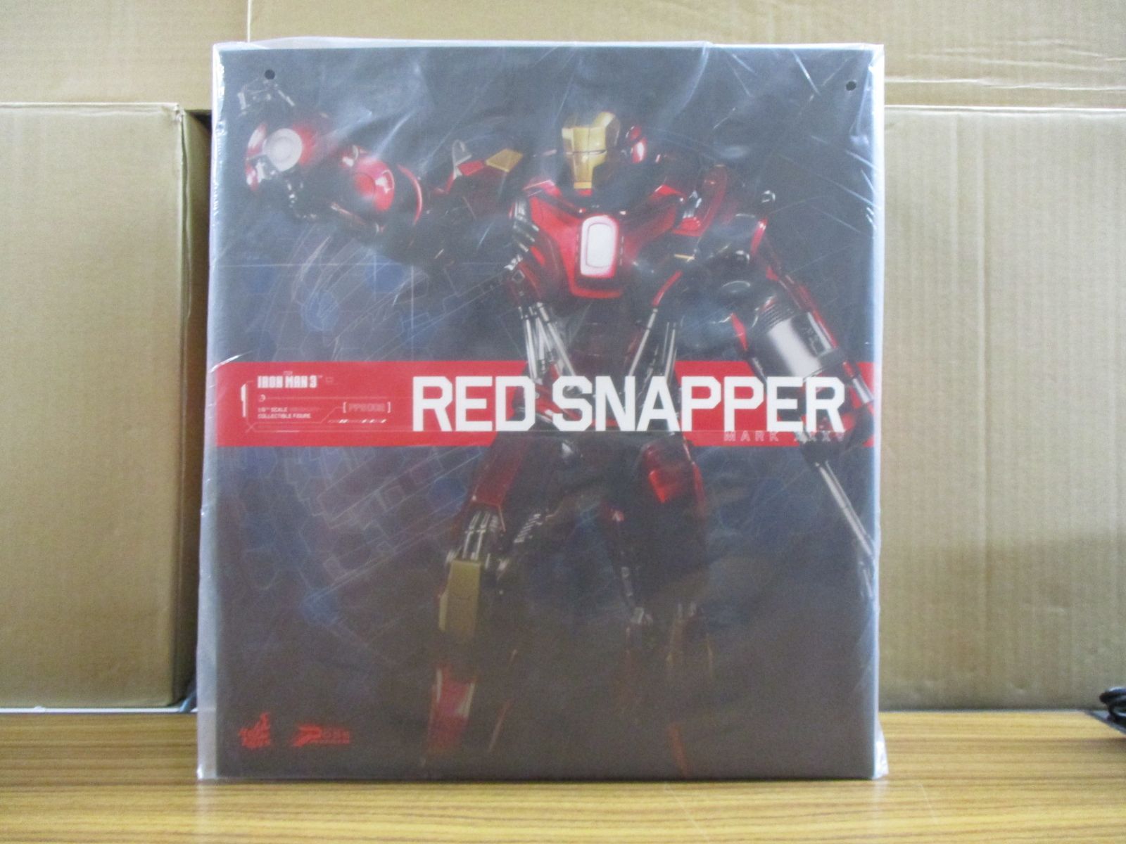 ホットトイズ パワーポーズ 1 6 アイアンマン マーク35 レッド スナッパー