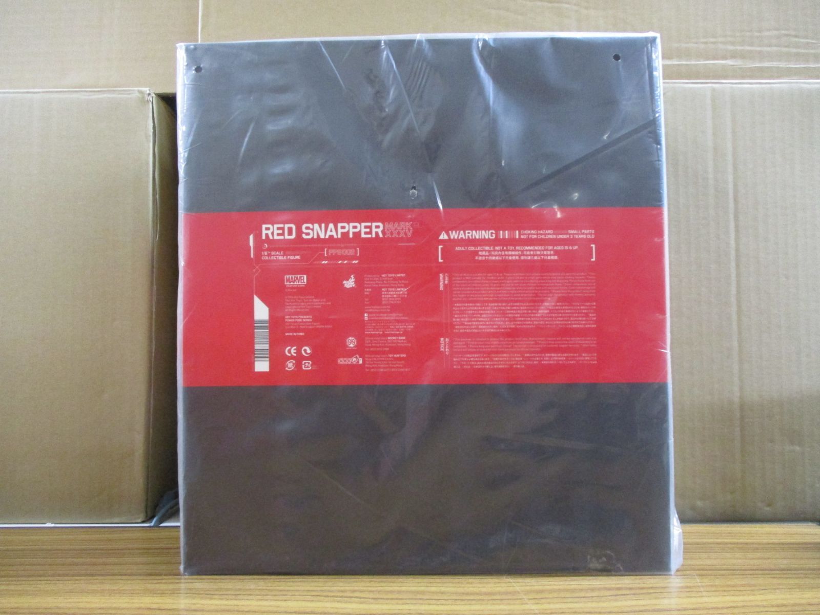 ホットトイズ パワーポーズ 1 6 アイアンマン マーク35 レッド スナッパー