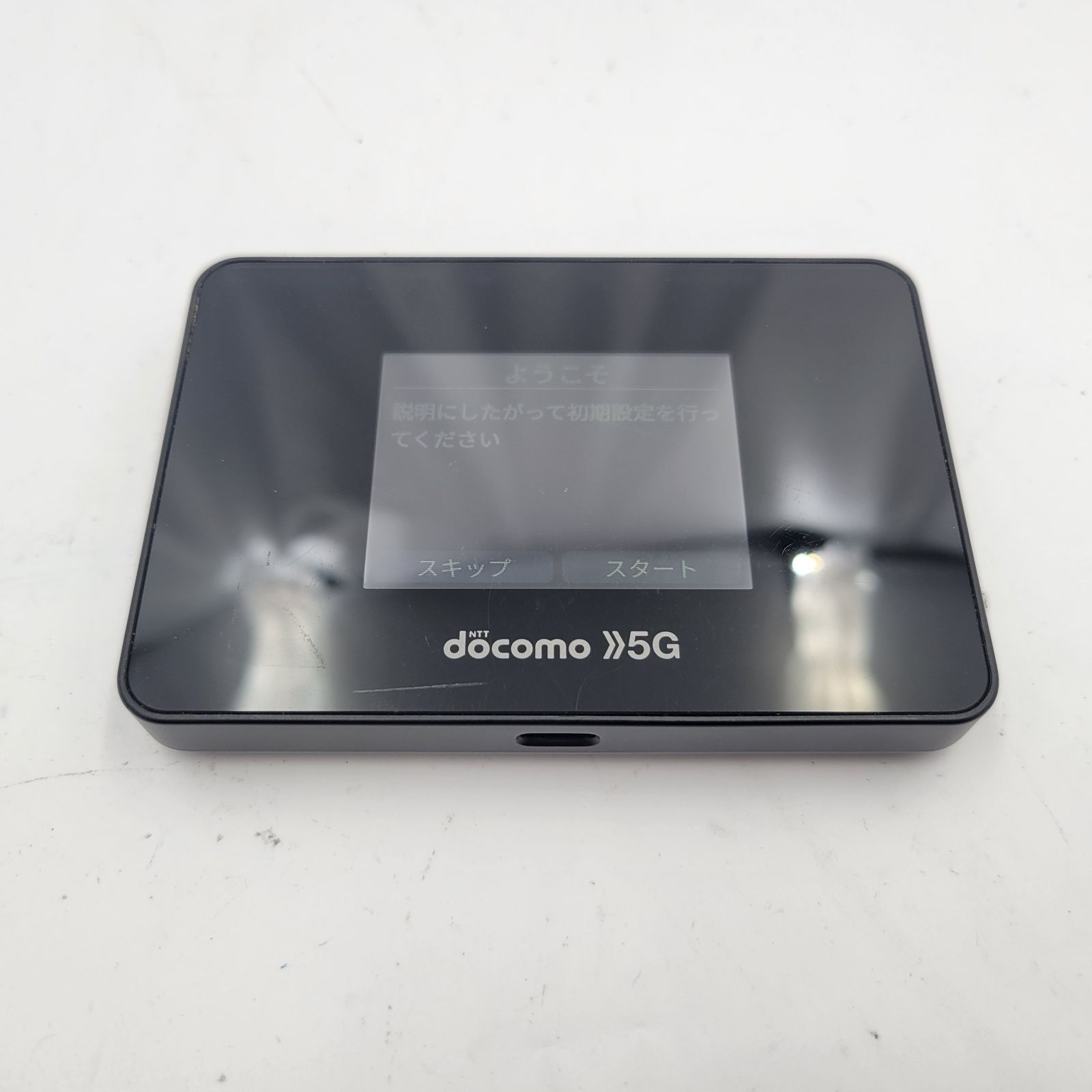 SHARP Wi Fi STATION SH 52 B docomo ブラック RM 842