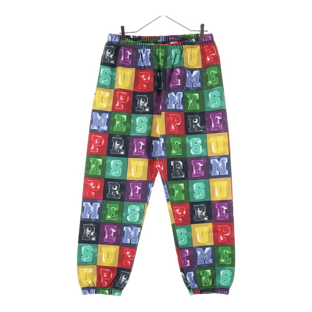 SUPREME シュプリーム 20 AW Blocks Sweatpant ブロックス スウェットパンツ マルチ