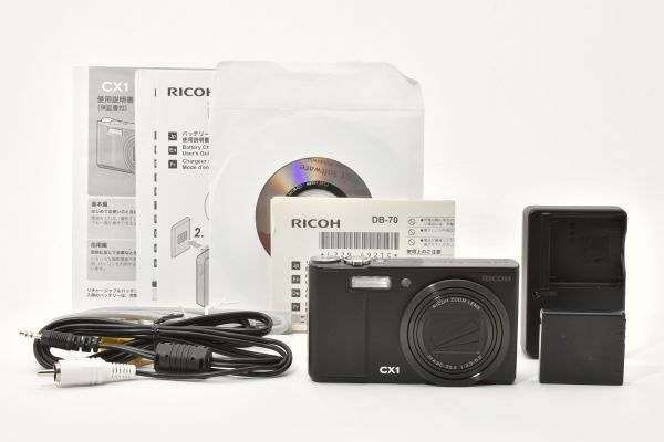 RICOH CX 1 BK デジタルカメラ U 038