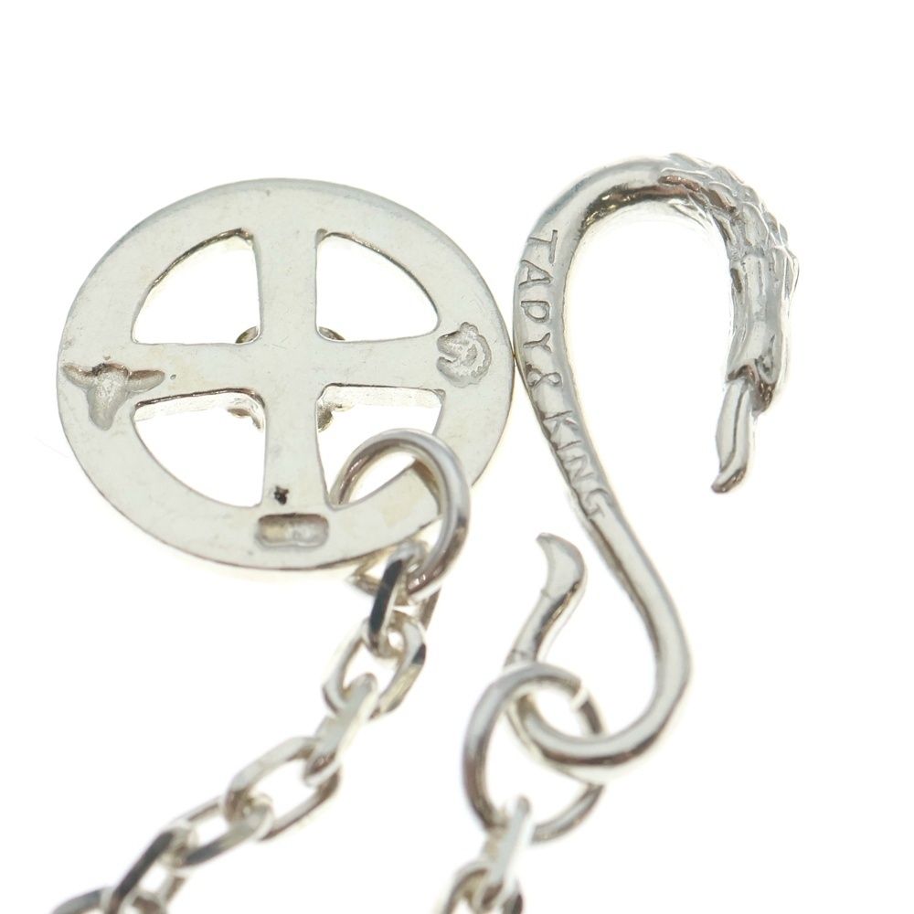 レギュラーホイールGPローズ付き 細角ネックレスチェーン