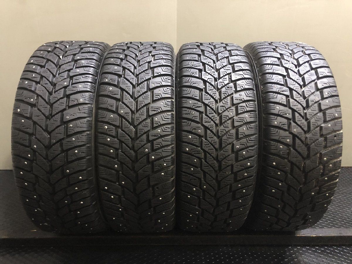 ICETRAC 205 55 R 16 16インチ スタッドレス スパイクタイヤ 4本 バリ溝 レクサスIS CT プレマシー レガシィB 4等 VTP 278