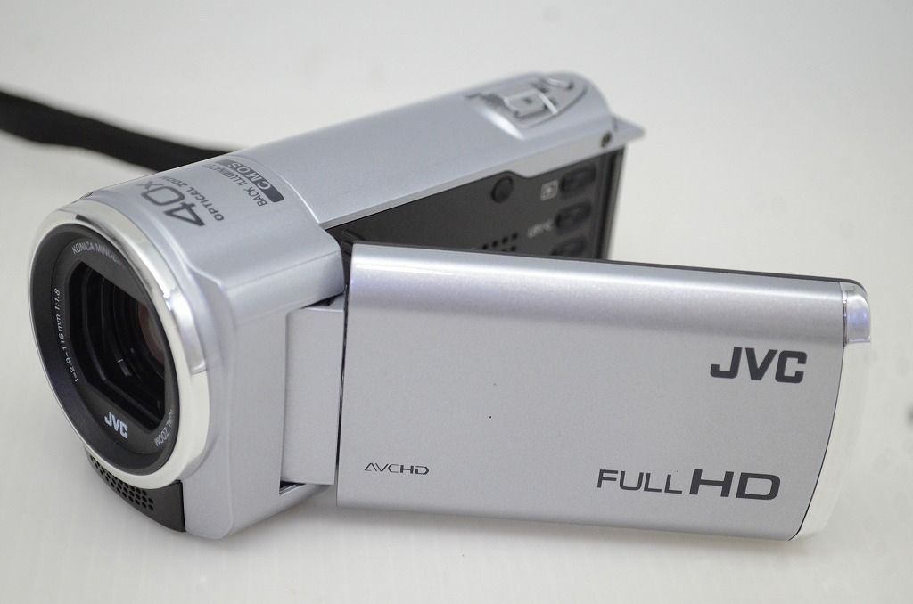 JVC ケンウッド Everio GZ E 100 デジタルビデオカメラ シルバー 251208 l