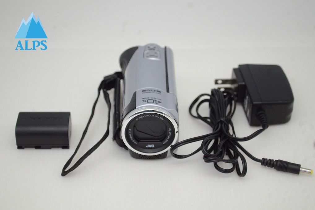 JVC ケンウッド Everio GZ E 100 デジタルビデオカメラ シルバー 251208 l