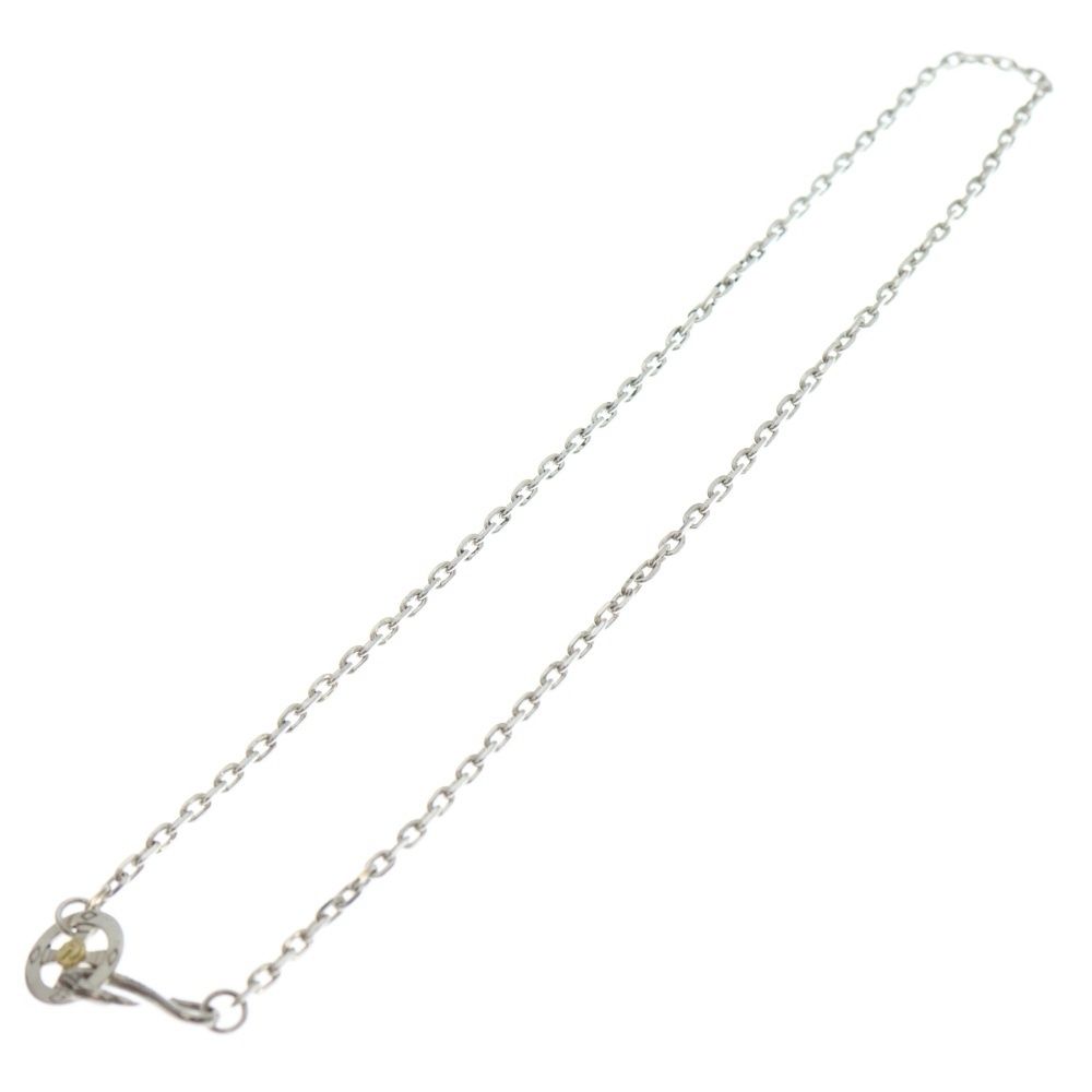 TADY KING タディアンドキング イーグルフック レギュラーホイール GPウルフ 太角チェーン ネックレス シルバー ゴールド 60 cm