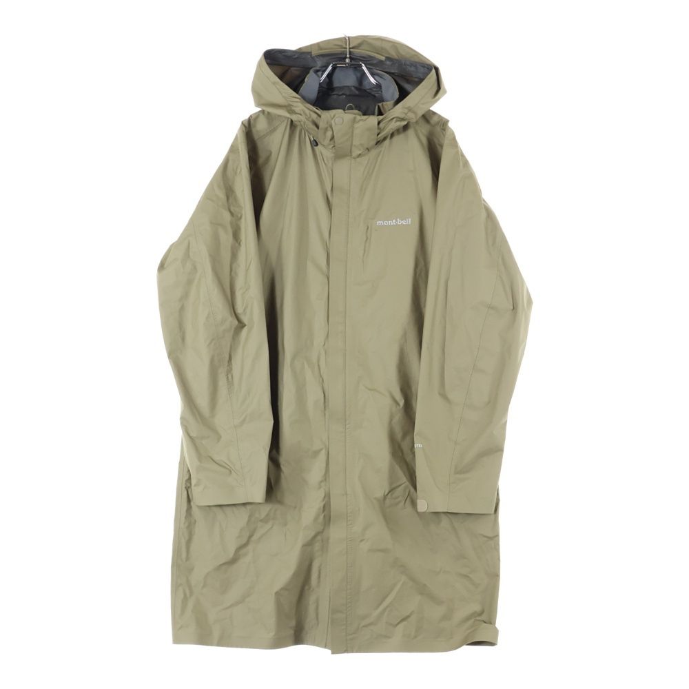 Montbell モンベル TRAVEL RAIN COAT トラベルレインコート フーデッドジップアップジャケット ベージュ 1128621