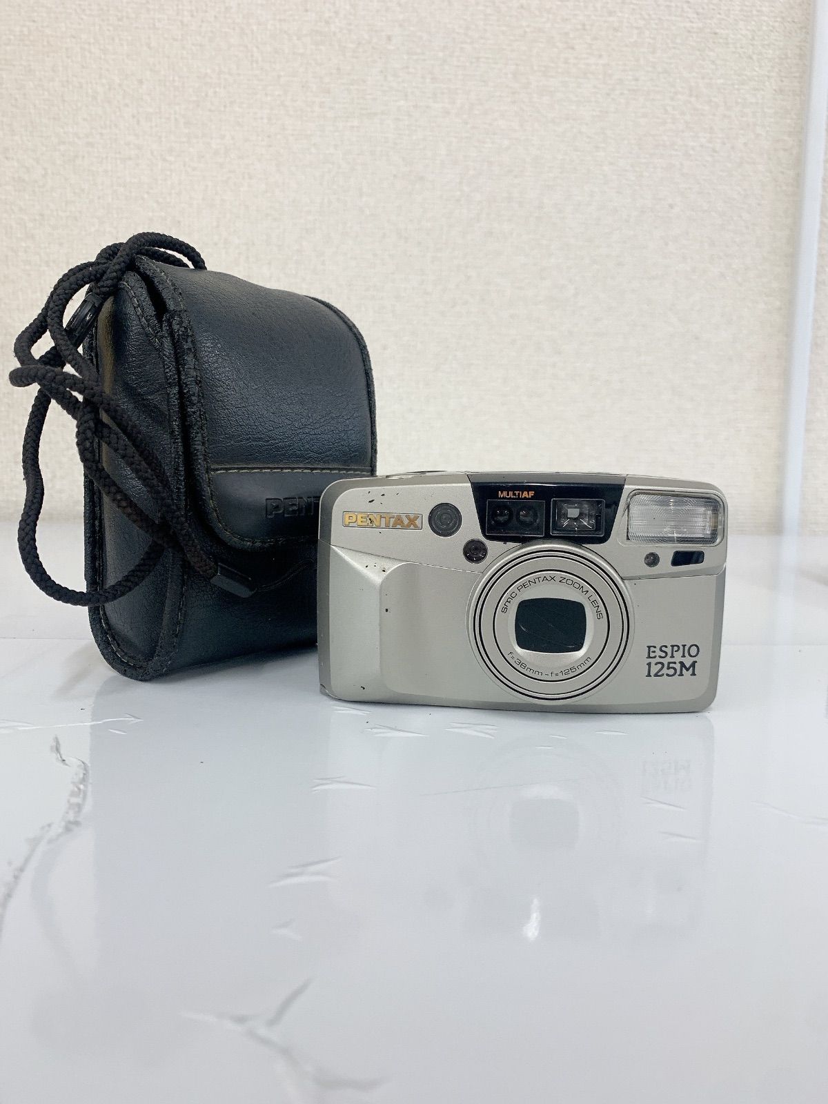 3【通電未確認】PENTAX ESPIO 125M フィルムカメラ ケース付き