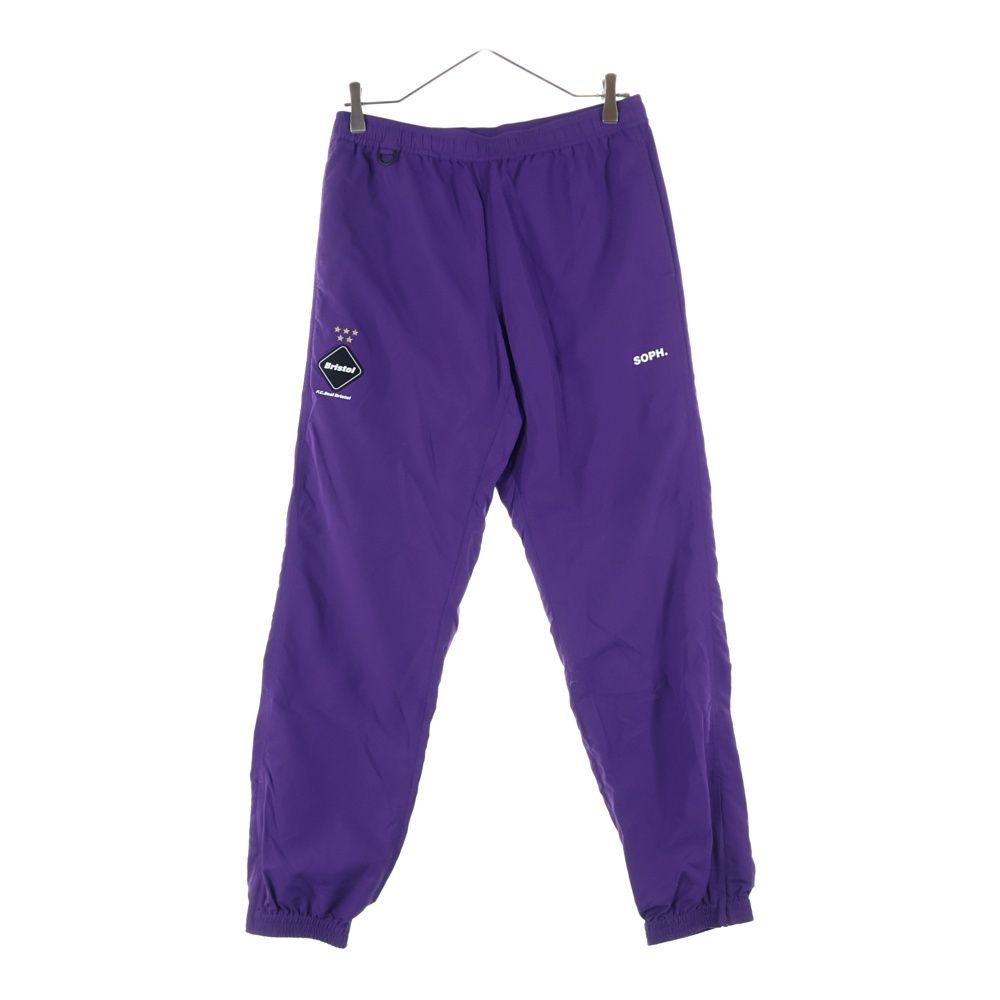 F.C.R.B.|F.C.Real Bristol|FCRB エフシーアールビー|エフシー ルブリストル 20 SS NYLON EASY LONG PANTS ワンポイントロゴワッペン ナイロンイージーロングパンツ パープル FCRB-200053