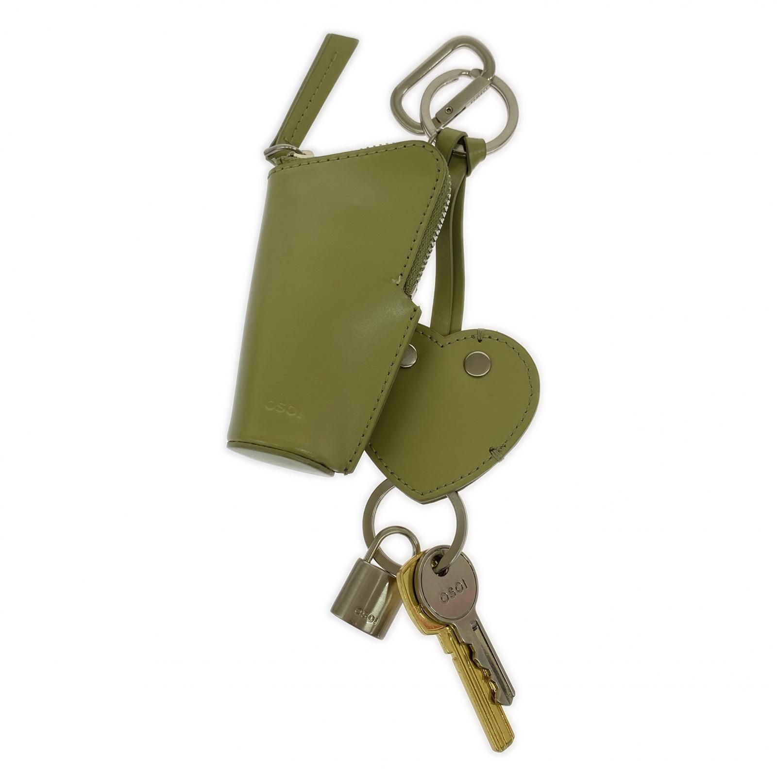 【OSOI / オソイ】ハート&リップ キーチャーム 別注】＜OSOI＞ハート＆リップ キーチャーム（キーケース/キー