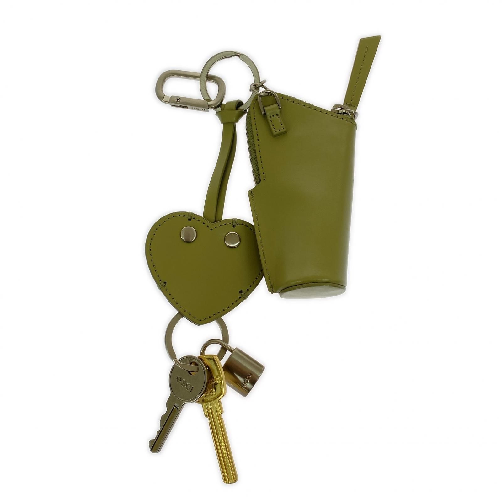 【OSOI / オソイ】ハート&リップ キーチャーム 別注】＜OSOI＞ハート＆リップ キーチャーム（キーケース/キー