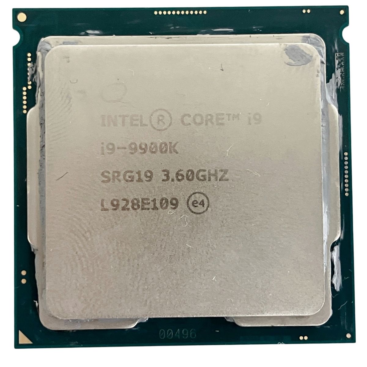 Intel core i 9-9900 K SRG 19 3.60 GHz CPU パソコンパーツ
