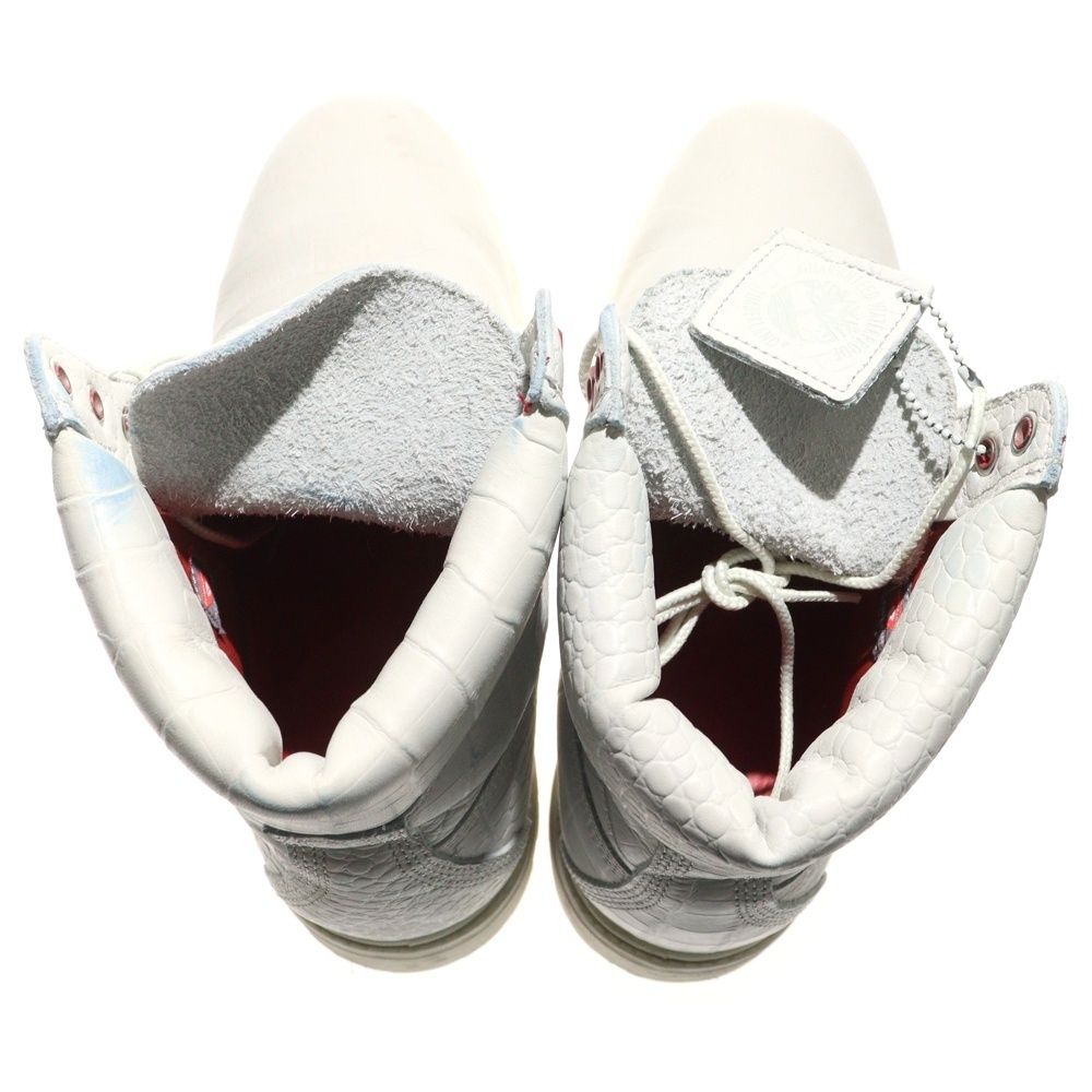 Timberland (ティンバーランド) 6INCH PREMIUM BOOTS WHITE EXOTIC