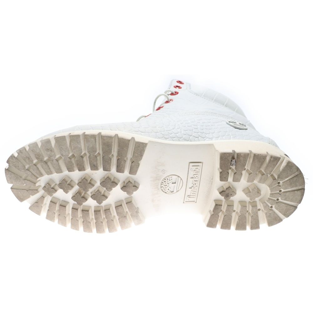 Timberland (ティンバーランド) 6INCH PREMIUM BOOTS WHITE EXOTIC