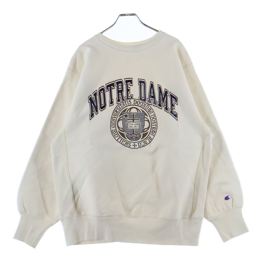 CHAMPION (チャンピオン) 90S REVERSE WEAVE NOTRE DAME SWEAT