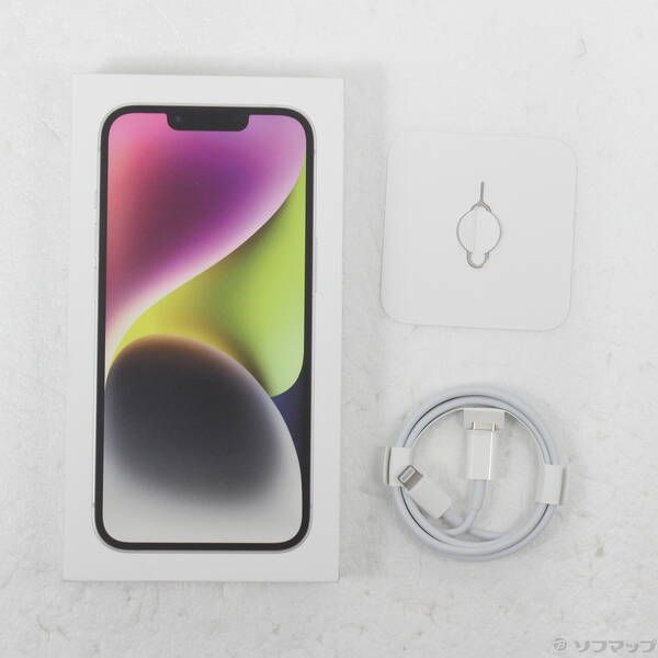 Apple iPhone 14 128GB スターライト ソフトバンク認定中古品