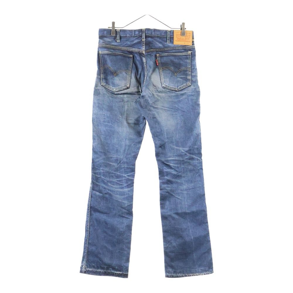 COMME des GARCONS JUNYA MAN コムデギャルソンジュンヤワタナベマン ×BerBerJin ×Levis デニム転写ナイロンパンツ インディゴ WO-P 918