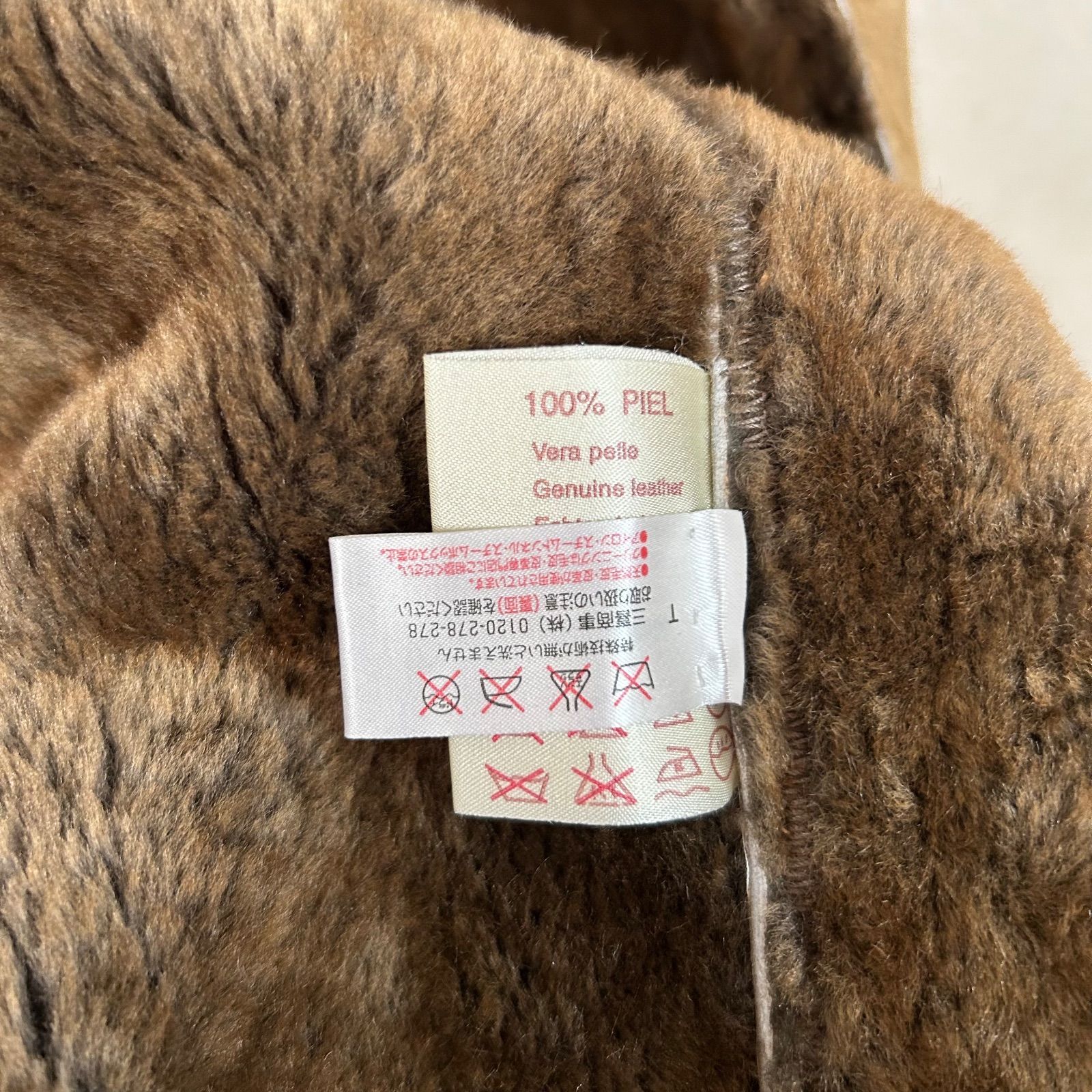 即決ご希望額はコメントへ】 良品 ACOSTA アコスタ スペイン製 本革 羊