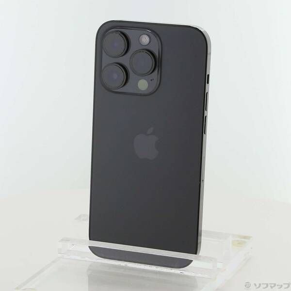 中古品〕 iPhone14 Pro 256GB スペースブラック MQ0Q3J／A SIMフリー