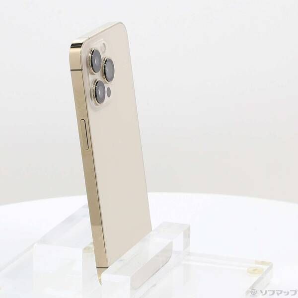 〔中古品〕 iPhone13 Pro 128GB ゴールド MLUH3J／A SIMフリー【368】