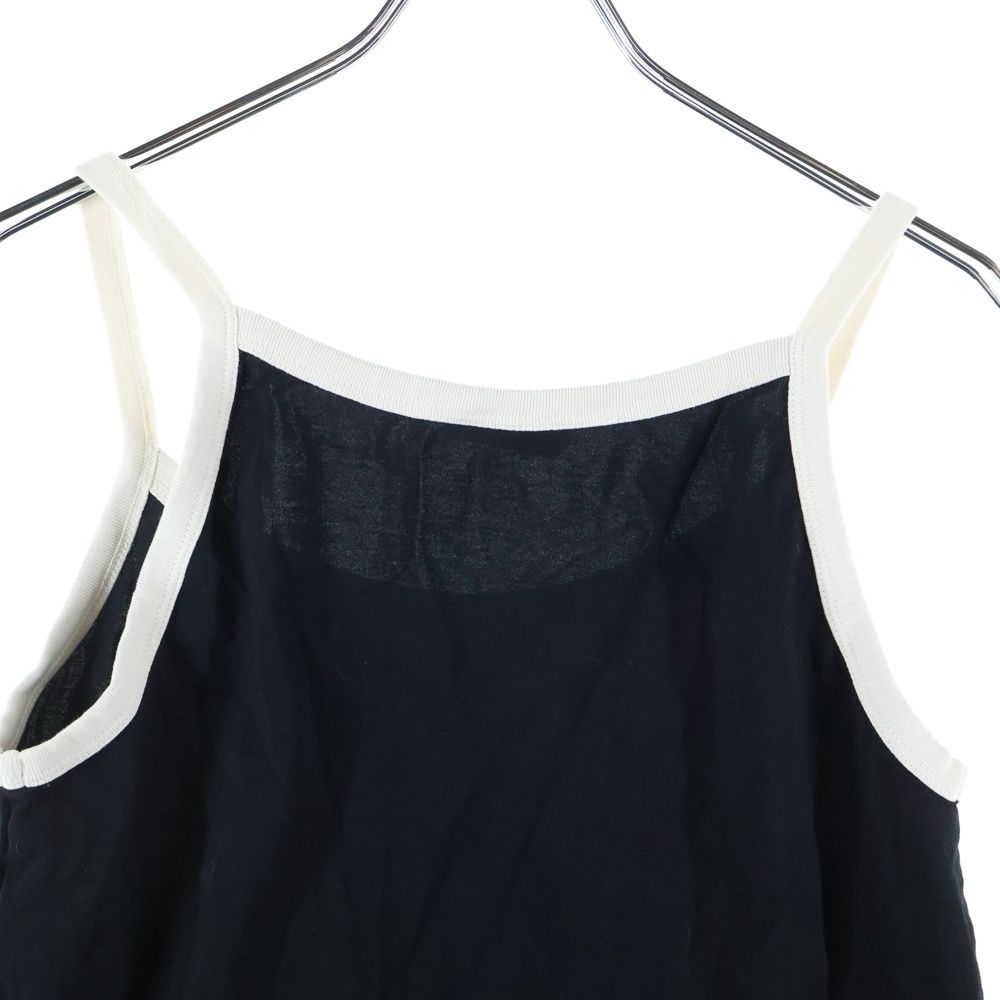  CELINE セリーヌ 24 SS ロゴトリオンフ キャミソール ブラック ホワイト レディース キャミソール トップス