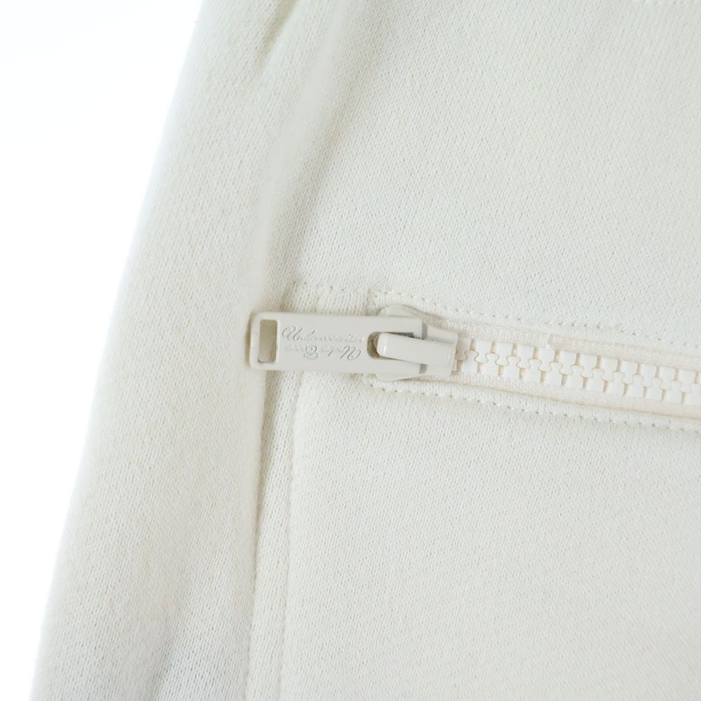  アンダーカバー 24 AW 片ジップポケット フロントラバープリント スウェットパンツ トラックパンツ ブラック 3 その他 メンズ