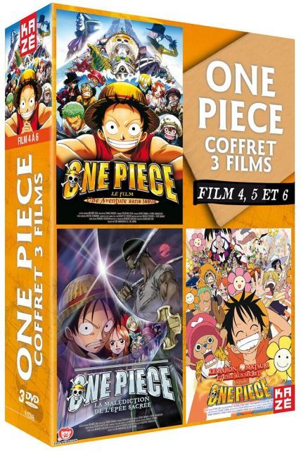 ワンピース 劇場版 3作品 DVD BOX 2 281分 ONE PIECE 尾田栄一郎 アニメ Import PAL 再生環境をご ください
