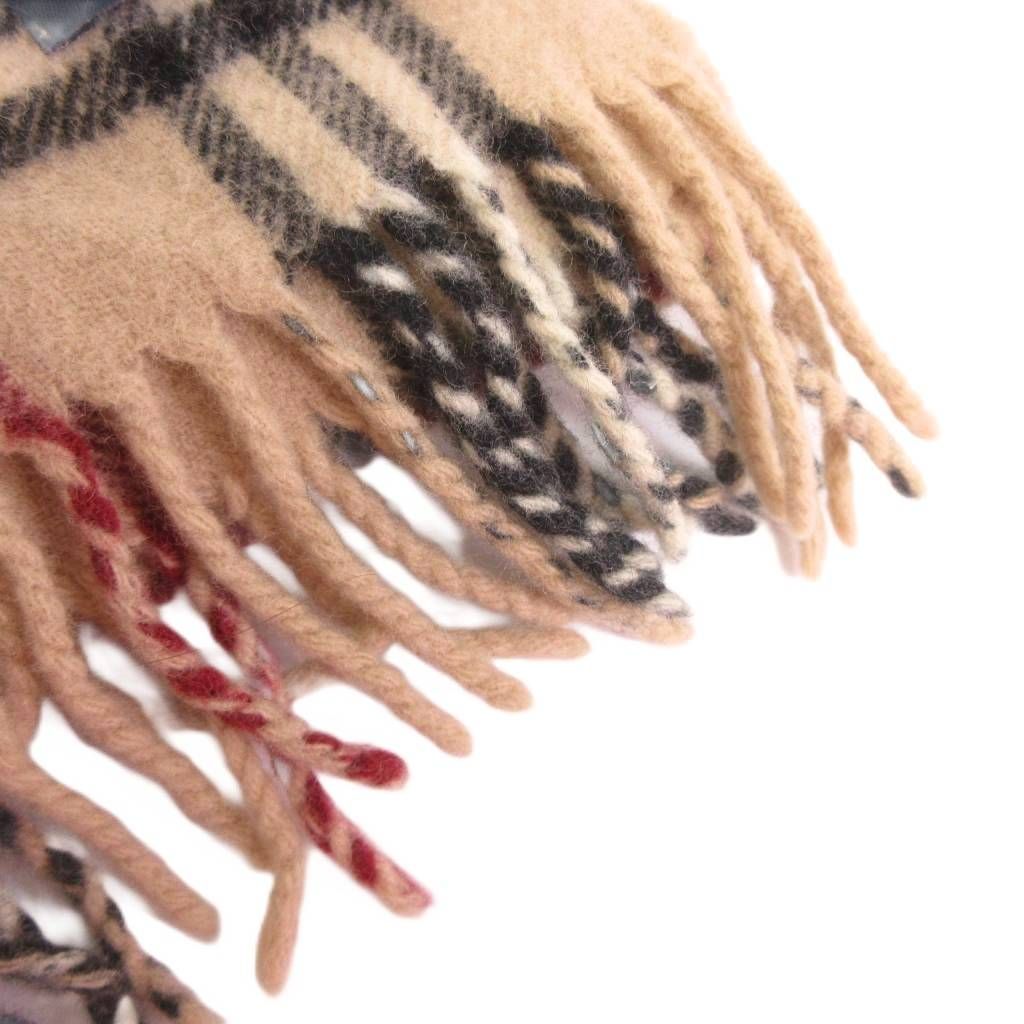 バーバリー ロンドン BURBERRY LONDON マフラー フリンジ ノバチェック