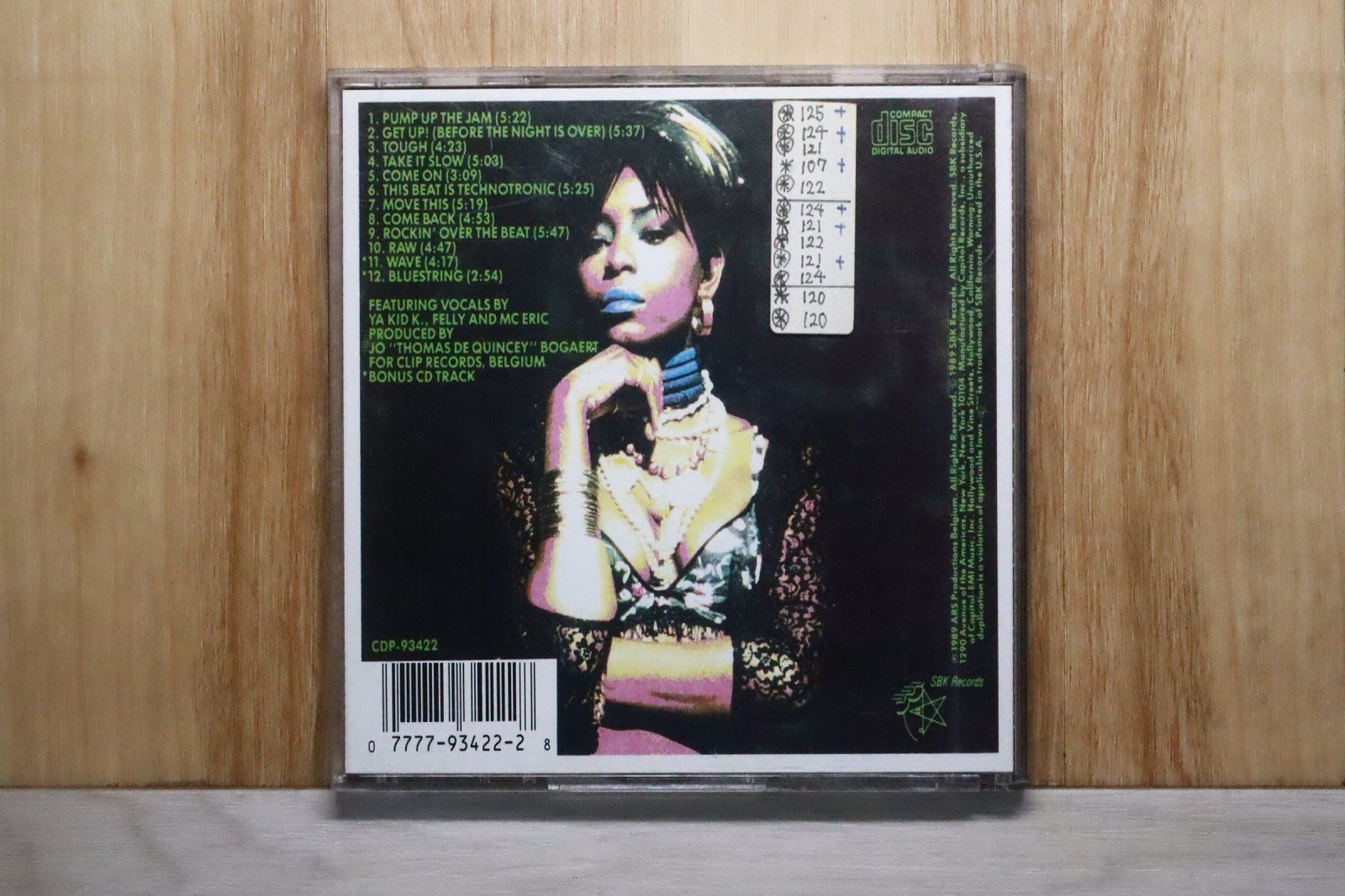 【中古】 Pump Up the Jam テクノトロニック 中古CD☆テクノトロニック/Technotronic□ Pump Up the Jam 【CDP93422