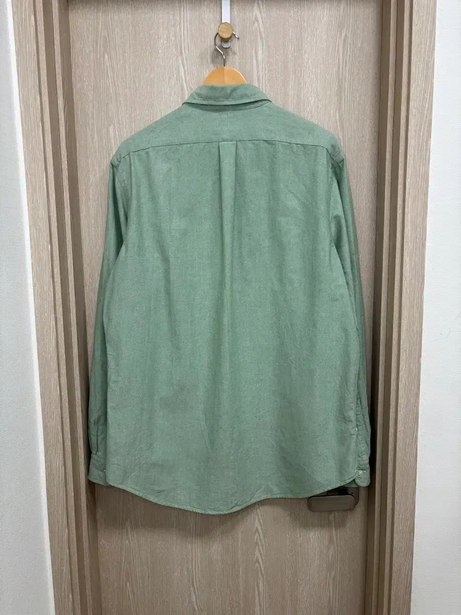 22 FW ポロ クラシックフィット オックスフォードシャツL|ミント