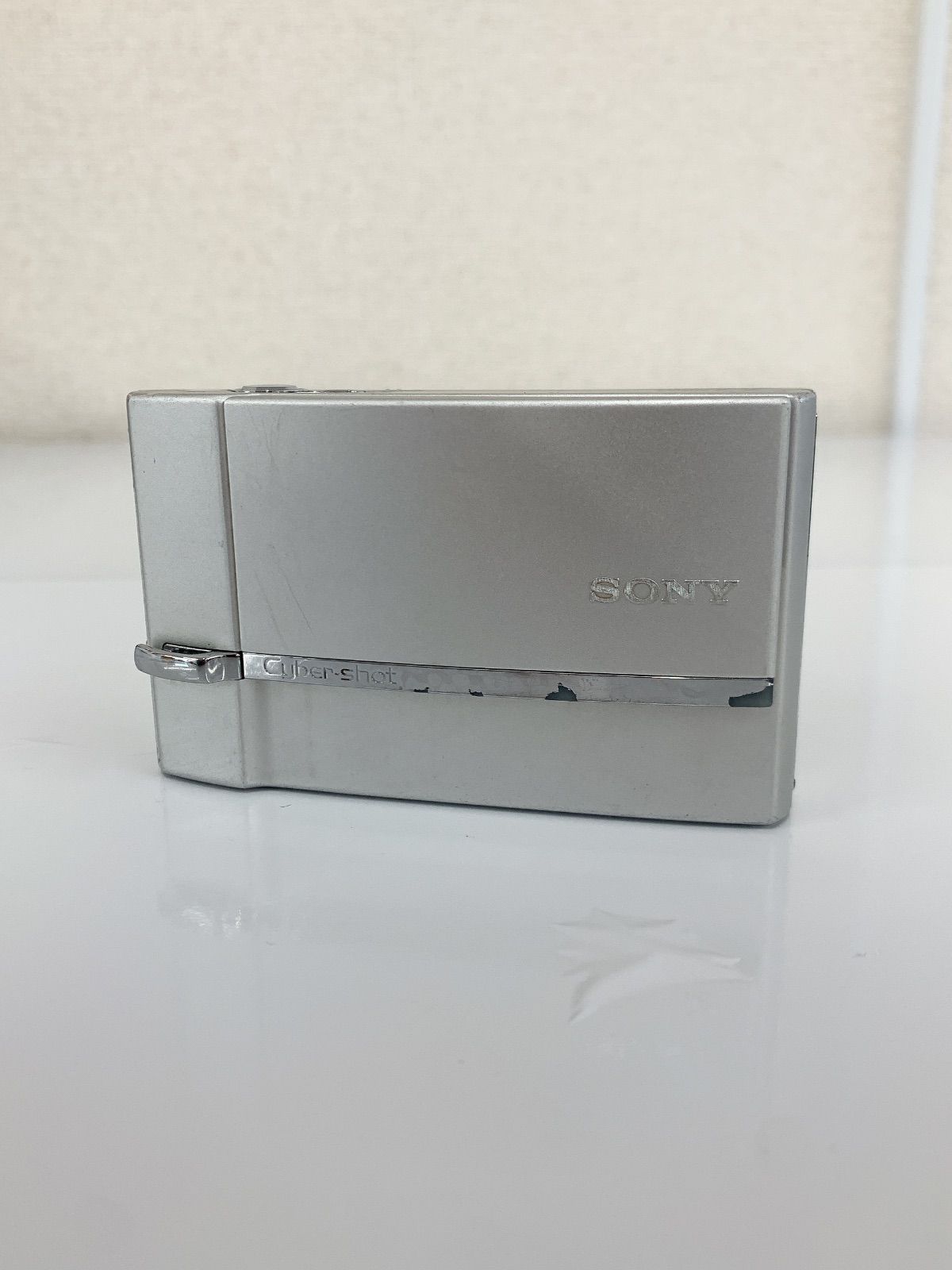 ％3 通電未 SONY cyber shot DSC T 30 シルバー カメラ 1
