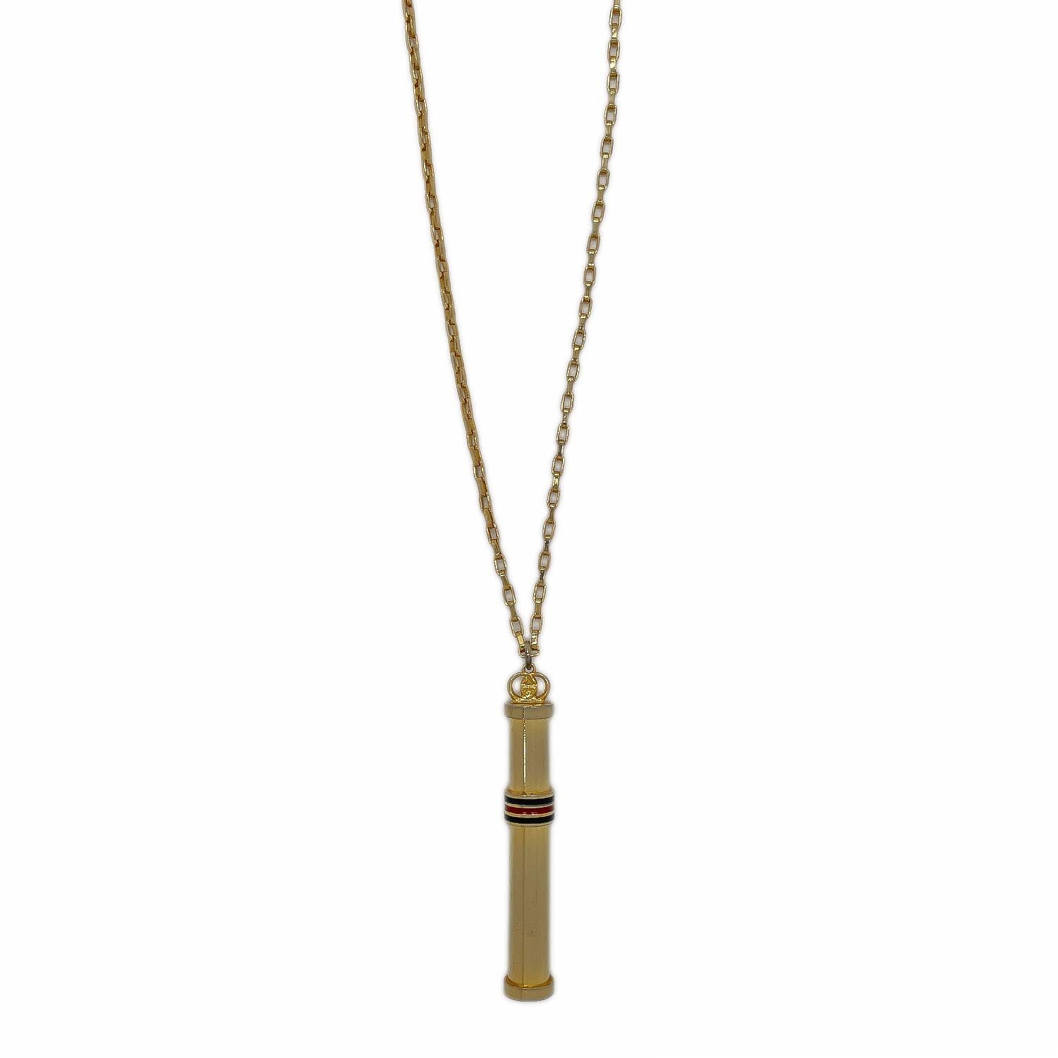 GUCCI グッチ パフュームボトル ネックレス シェリーライン ペンダント 