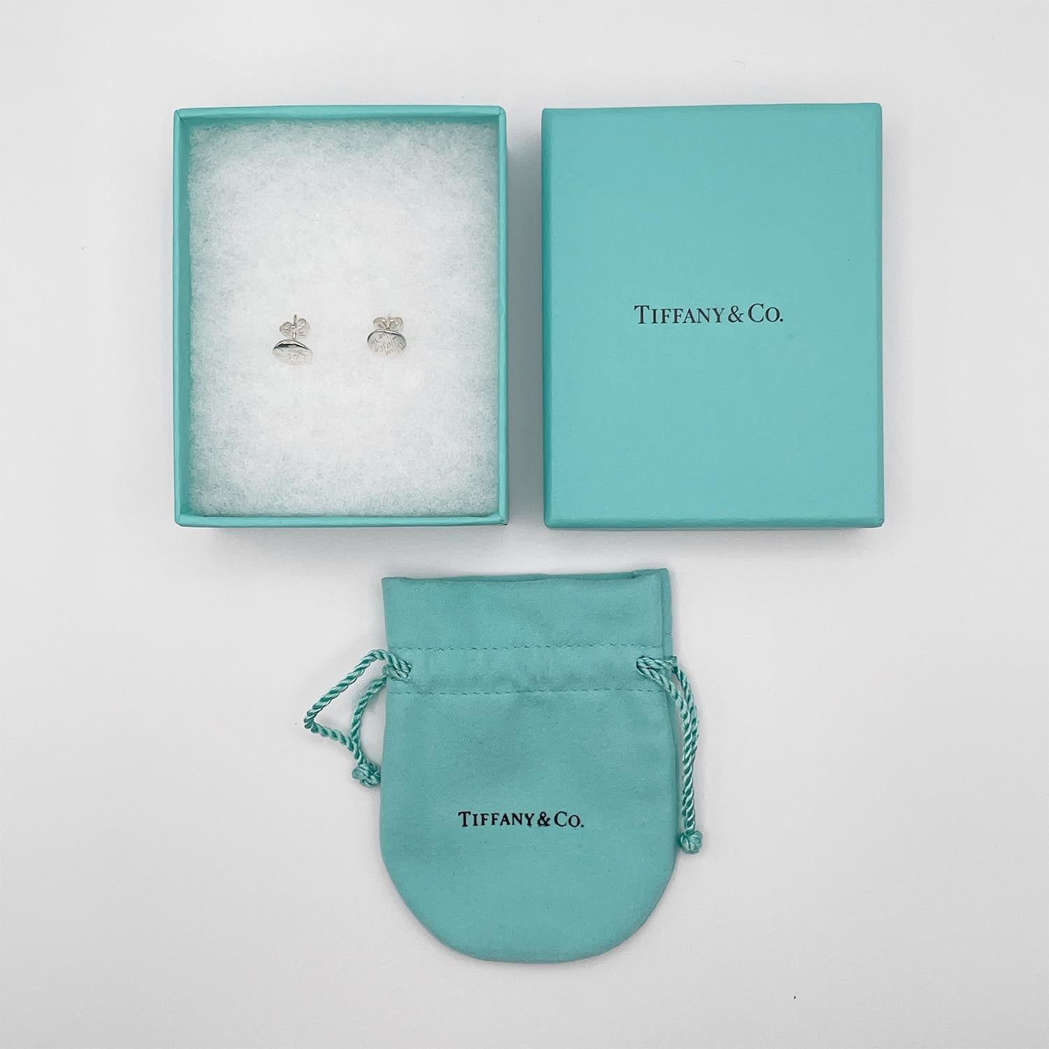 Tiffany&Co. ティファニー ノーツ ピアス ラウンド SV925 新品仕上済