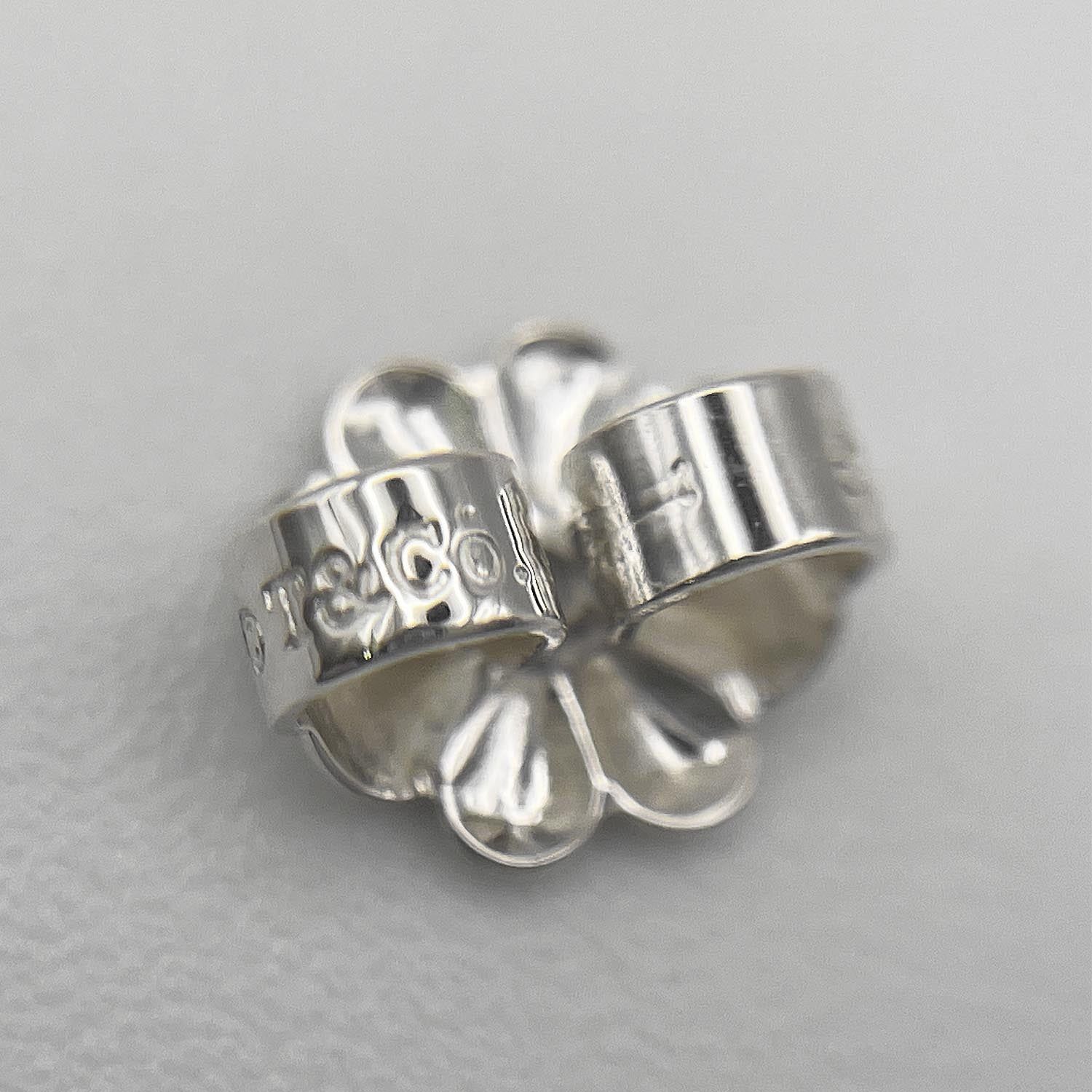 Tiffany&Co. ティファニー ノーツ ピアス ラウンド SV925 新品仕上済