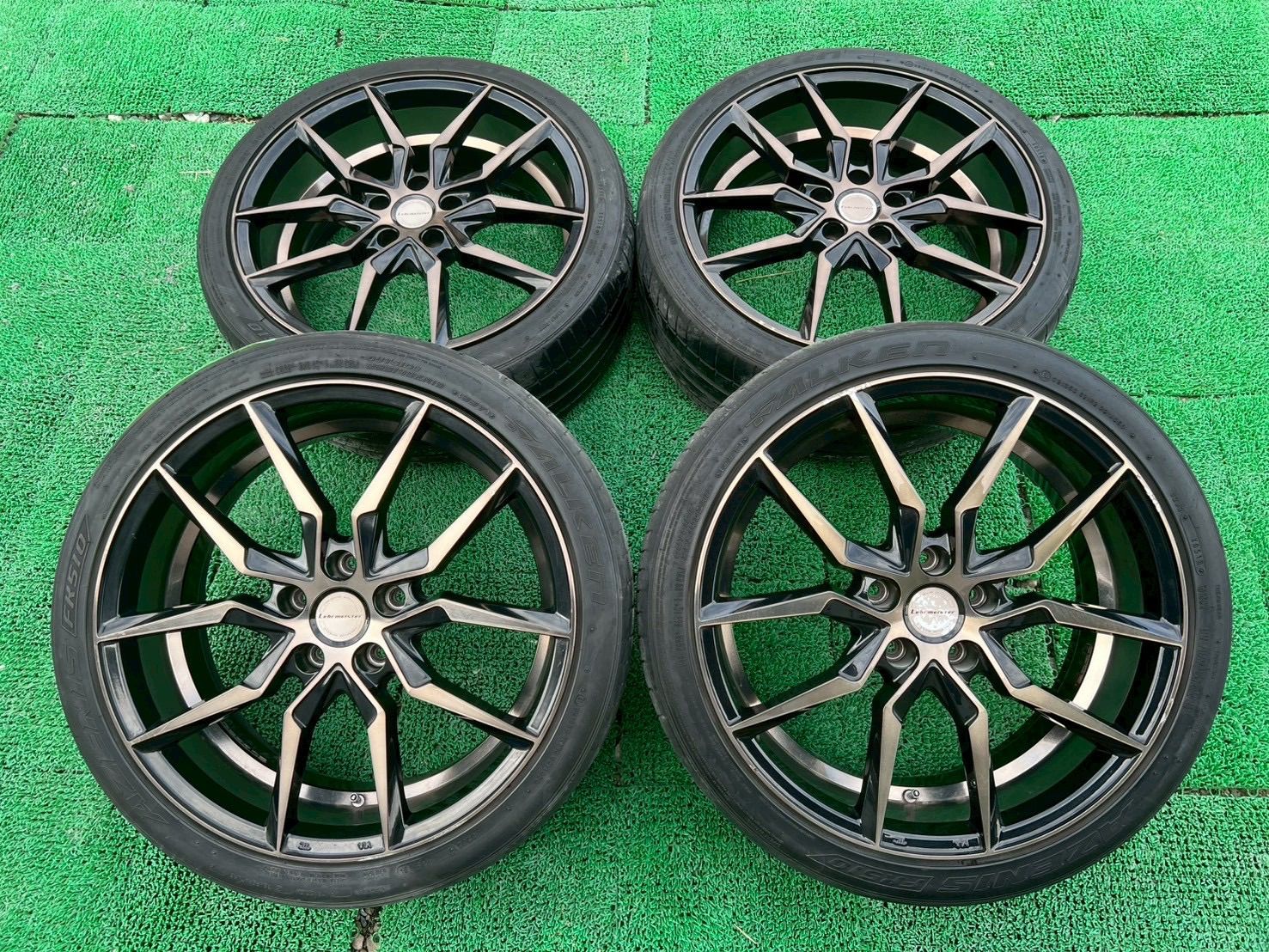 253 157 マイスター サブレディ タイヤホイール 19インチ 19 8 J 43 PCD 114 3 5 H バブ径約73 mm 225 40 R ファルケン AZENIS FK 510