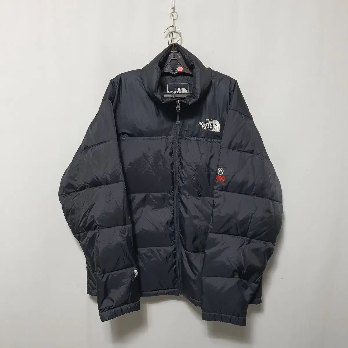 美品★NORTH FACE SUMMIT 600 ダウン 黒 4L グースダウン H131 THE 人気 NORTH FACE ザノースフェイス サミット メンズ グース