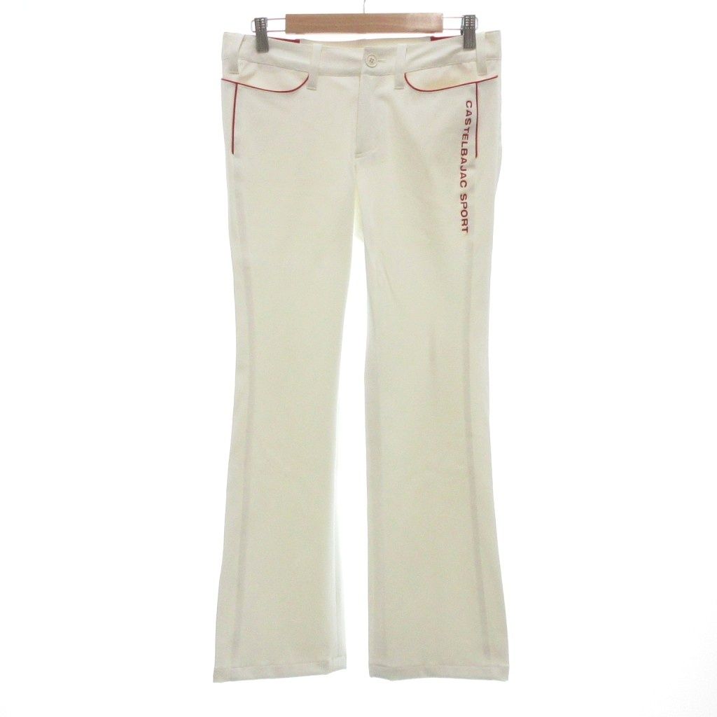 カステルバジャック CASTELBAJAC SPORT ストレッチパンツ フレアカット