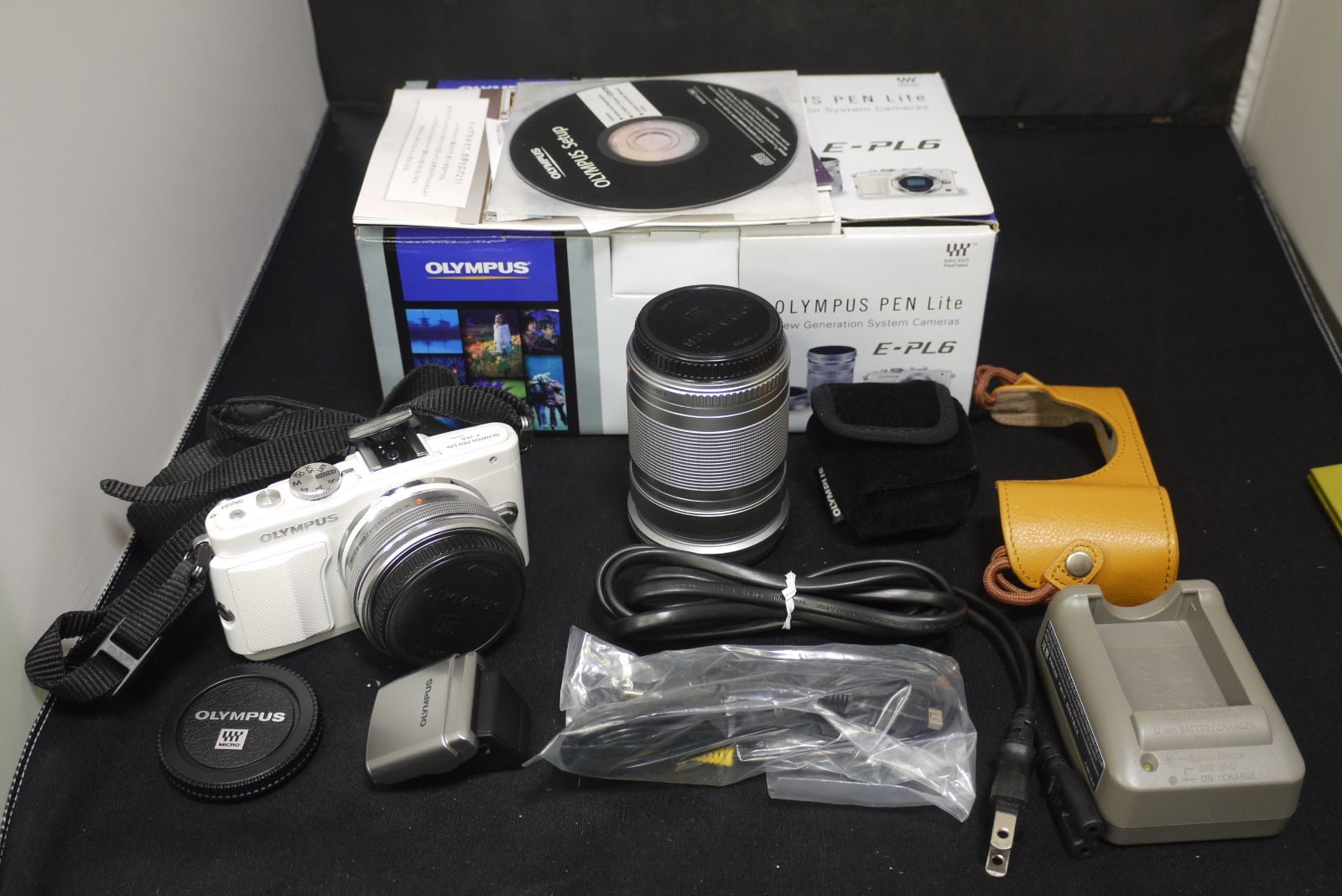 OLYMPUS PEN LITE E-PL 6 M.ZUIKO DIGITAL 14-42 mm 1 3.5-5.6 40-150 4-5.6 レンズ ミラーレス一眼カメラ