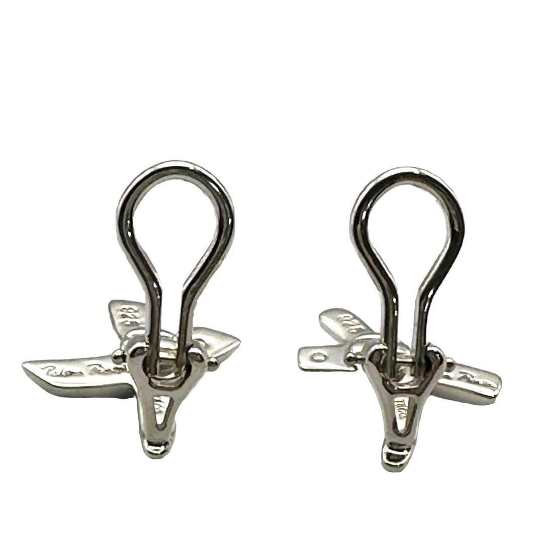 定番 美品 ティファニー TIFFANY&Co. TIFFANY イヤリング キス クロス