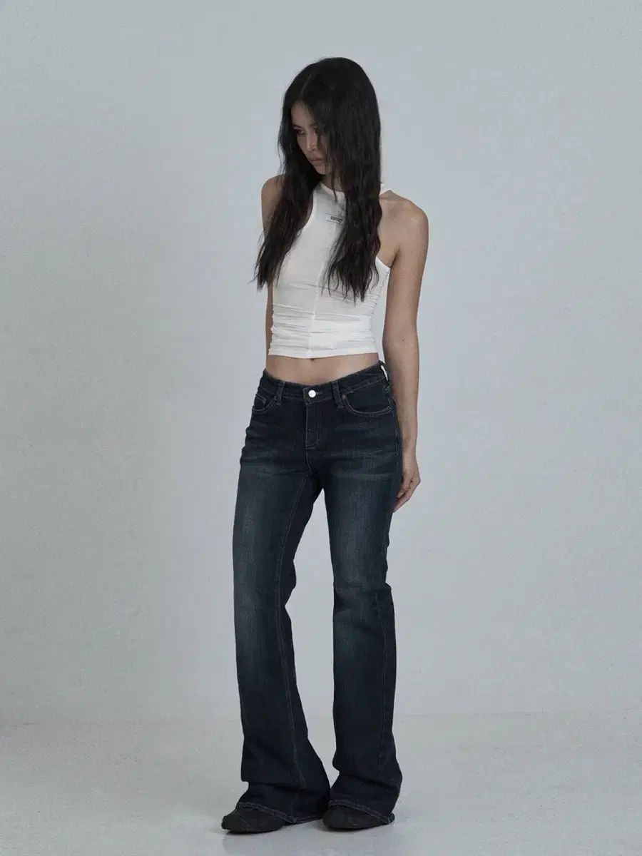 オドア ヴィンテージ ロウジーン インディゴブルー