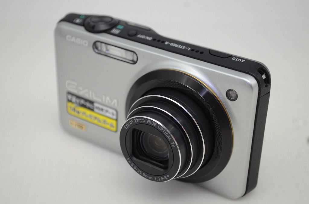 CASIO カシオ EXILIM EX ZR 10 コンパクトデジタルカメラ シルバー 251205 o