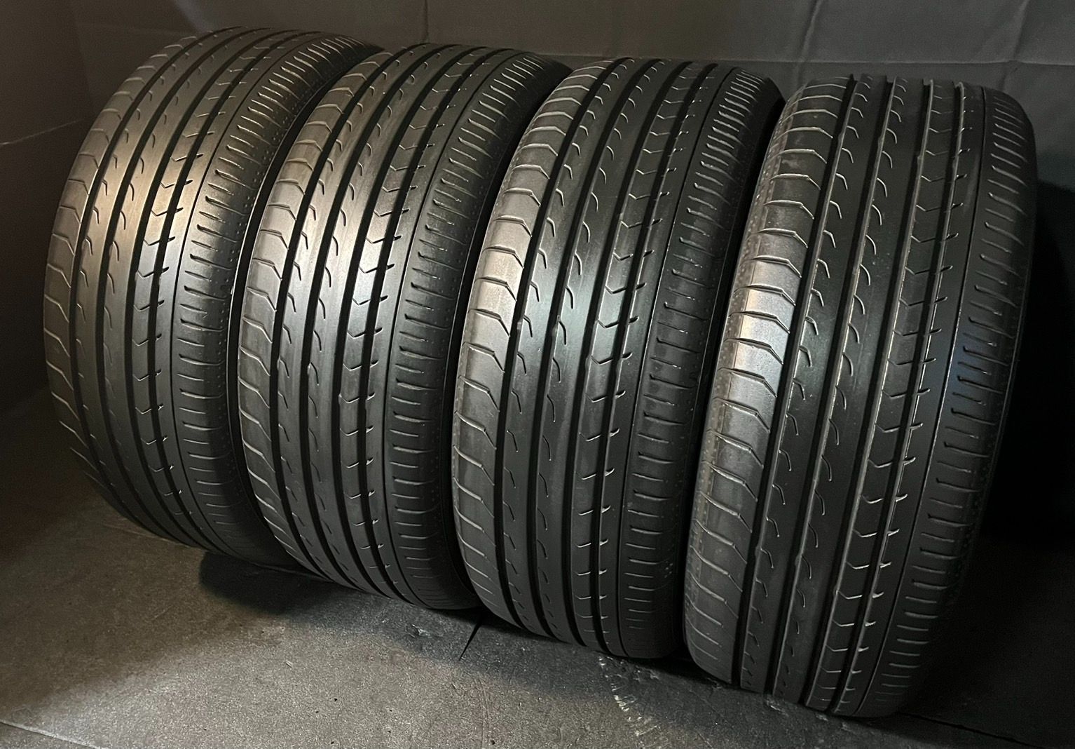 製 約9〜9 2分山 ヨコハマ ブルーアース BluEarth RV 03 215 55 R 17 4本 h_837