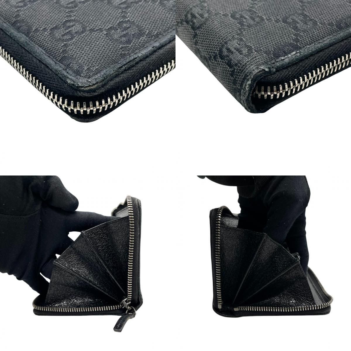 グッチ GUCCI 長財布 ラウンドファスナー ジップアラウンド GG