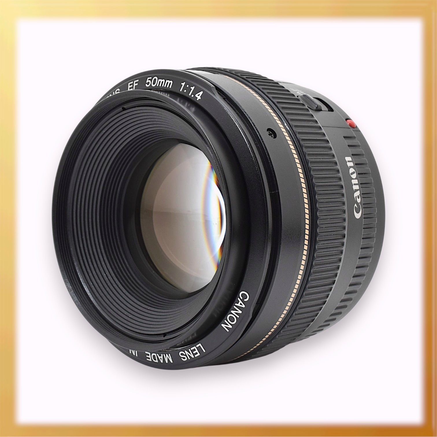級 ｜Canon EF 50 mm F 1.4 USM 単焦点レンズ フルサイズ対応｜ U 027