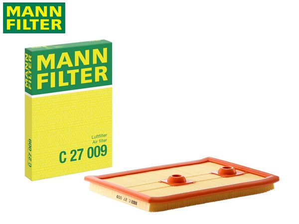 フォルクスワーゲン ティグアン 5NCZD エアーエレメント エアークリーナー MANN FILTER 輸入車用 外車 C27009 H31.2～