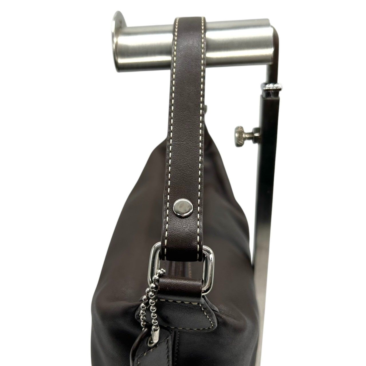 美品 コーチ COACH レザー ハンドバッグ アクセサリーポーチ ミニ